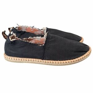 Vionic Beach Laguna black shoes size 8 espadrilles comfort casual lightweight